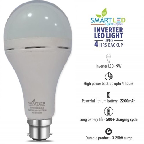 9 WATT INVERTER LED BULB